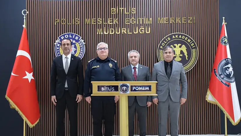 Bitlis İl Müftüsü'nden POMEM Müdürüne Hayırlı Olsun Ziyareti