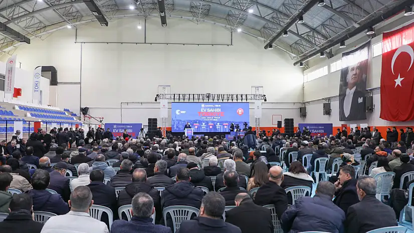 Bitlis'te TOKİ Sosyal Konut Kurası Gerçekleştirildi