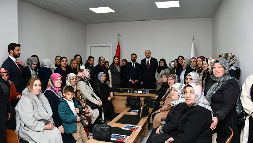 Büyükgümüş, Ağrı teşkilatında birlik mesajı verdi