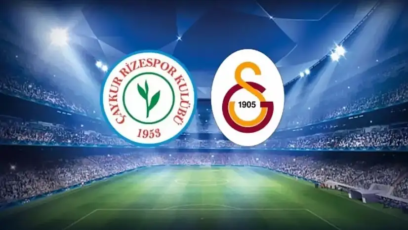 Ç.Rizespor Galatasaray maçı nasıl izlenir? Ç.Rizespor Galatasaray CANLI nereden izlenir?