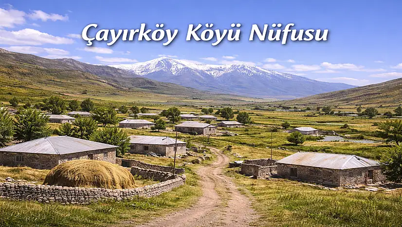 Çayırköy Köyü Ağrı Merkez Qasê