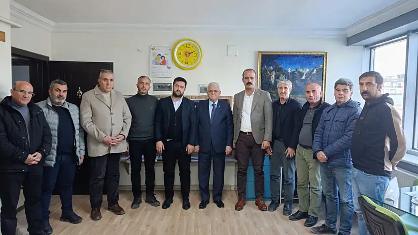 DEVA Partisi Heyetinden KESK Van Şubeler Platformu'na Ziyaret