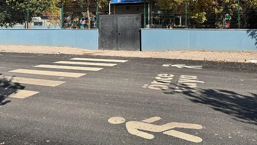 Diyadin'de 5 okulun önünde trafik güvenliği artırıldı