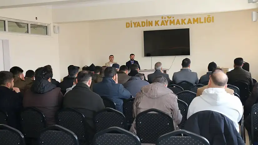 Diyadin'de üç aylar öncesi din hizmetleri masaya yatırıldı