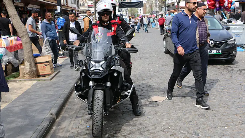 Diyarbakır polisi bayramda huzur için görevde