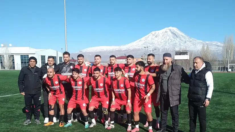 Doğubayazıt FK, Dersim Spor karşısında 3 puanı kaptı