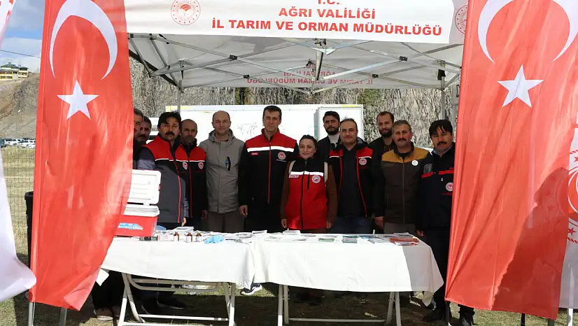 Doğubayazıt İlçe Tarım ve Orman Müdürlüğü, Diyadin Kanyonu'nda yerini aldı