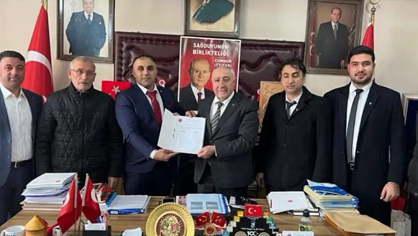 Doğubayazıt MHP teşkilatında görev değişimi