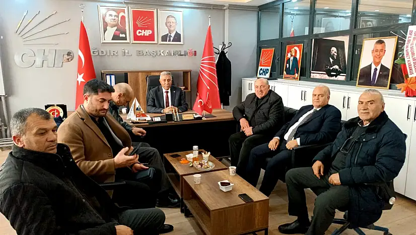 DSP'den CHP Iğdır İl Başkanlığı'na Ziyaret