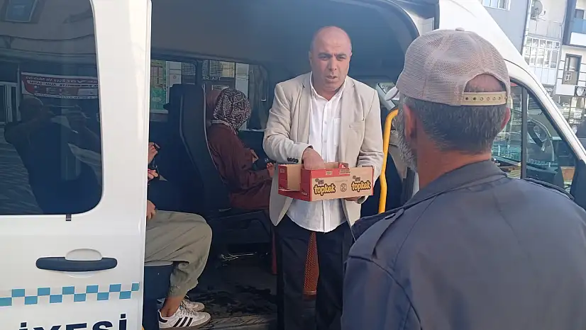 Eleşkirt'te gençlere tam destek: Belediye sınav sabahı sahadaydı