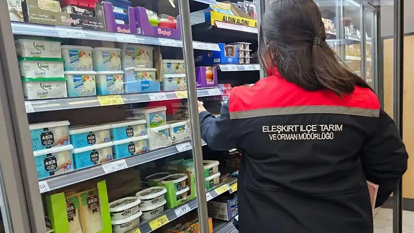 Eleşkirt'te gıda işletmelerine sıkı denetim
