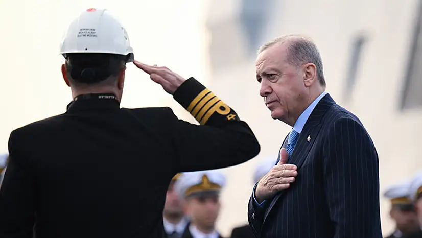 Erdoğan'dan denizlerde güç mesajı: Yeni uçak gemisi yolda