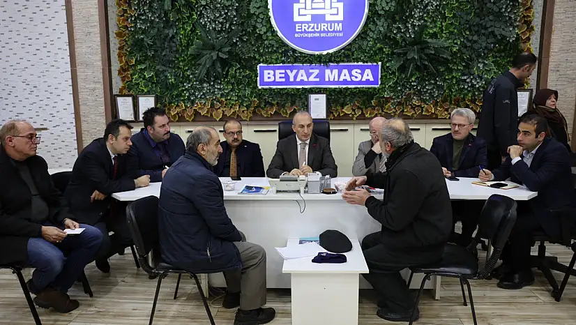 Erzurum Büyükşehir Belediyesi'nde Halk Günü Buluşması