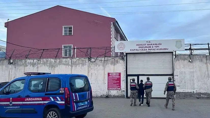 Erzurum'da Aranan Şahıs Jandarma Tarafından Yakalandı