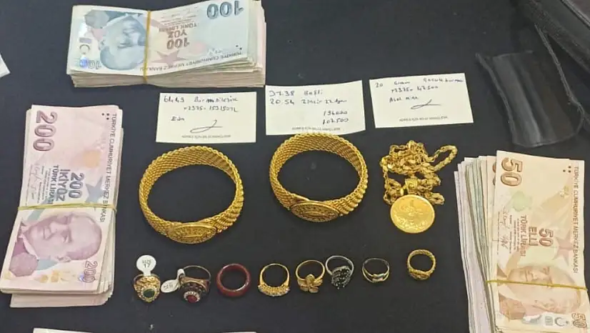 Erzurum'da dolandırıcılık şüphesiyle bir kişi yakalandı, altın ve tapularına el konuldu