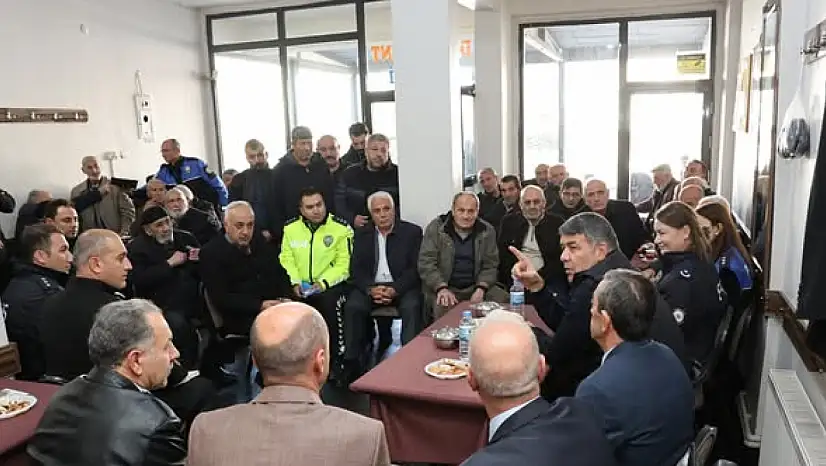 Erzurum'da Huzur Toplantısı: Emniyet Müdürü Karaburun Vatandaşlarla Buluştu