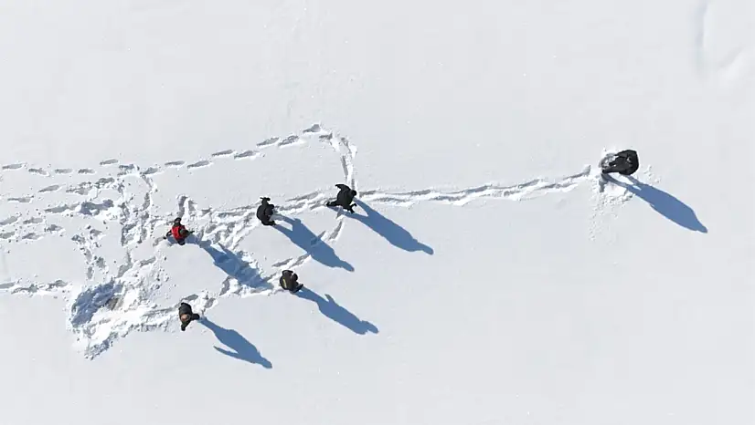 Erzurum'da kış turizmine farklı dokunuş