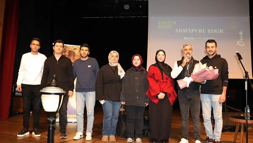 Erzurum'da Kıyıya Vuran Sözler Programında Ruhu Dinlendiren Anlar