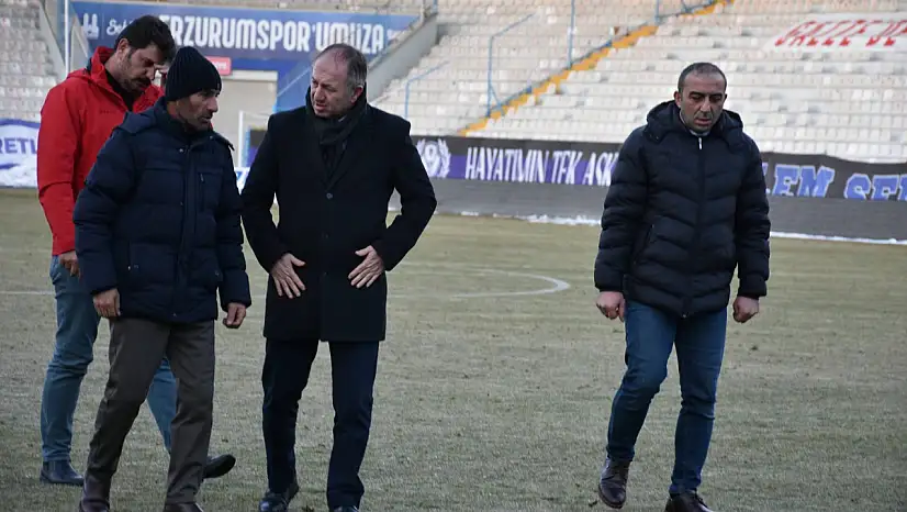 Erzurum'da Stat Mesaisi Devam Ediyor