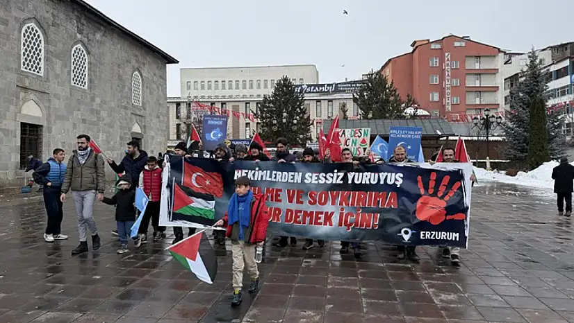 Erzurum'da vicdan nöbeti 117 haftadır sürüyor