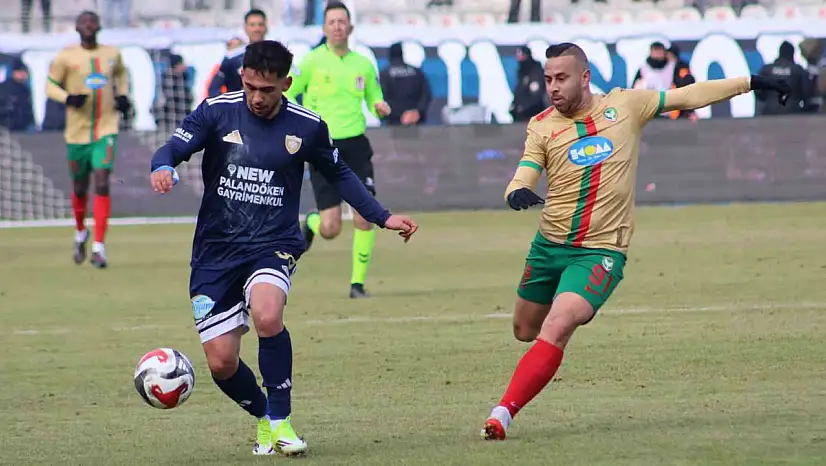 Erzurum'da zafer gecesi: Erzurumspor FK, Amed'i iki golle geçti