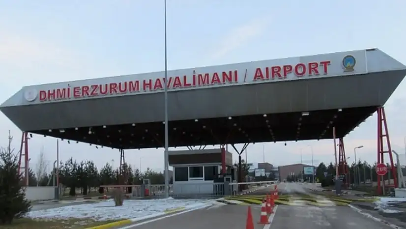 Erzurum Havalimanı 2025'in İlk 11 Ayında 1,1 Milyon Yolcuya Hizmet Verdi