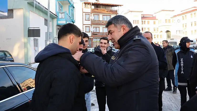 Erzurum İl Emniyet Müdürü Karaburun'dan Narman'da Esnaf Ziyareti
