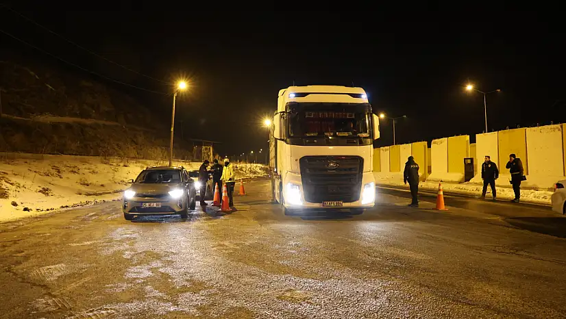 Erzurum Köprüköy Uygulama Noktası'nda Güvenlik Denetimi