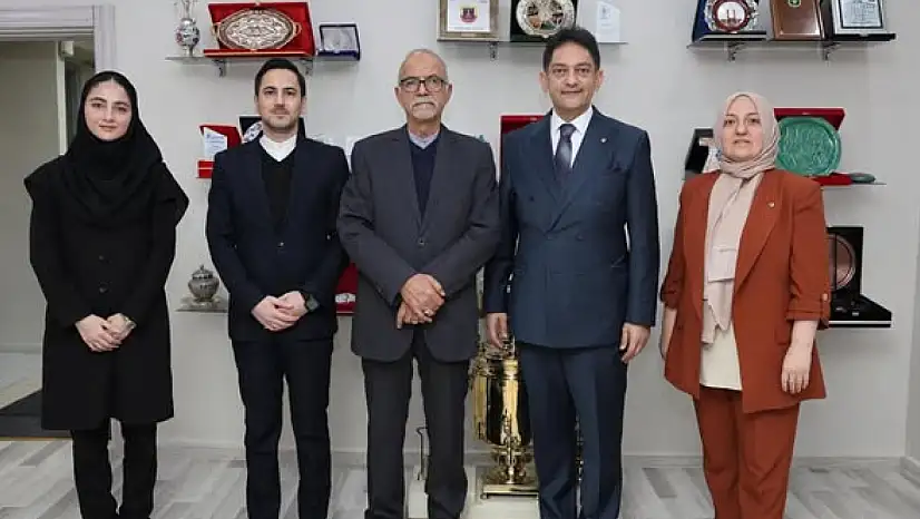 Erzurum Ticaret Borsasında Diplomatik İş Birliği Görüşmesi