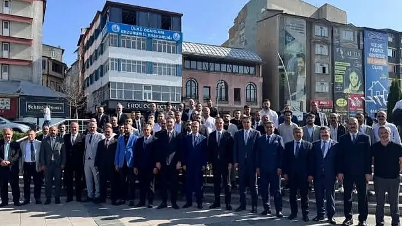 Erzurum Ülkü Ocaklarında Bayramlaşma Töreni Düzenlendi
