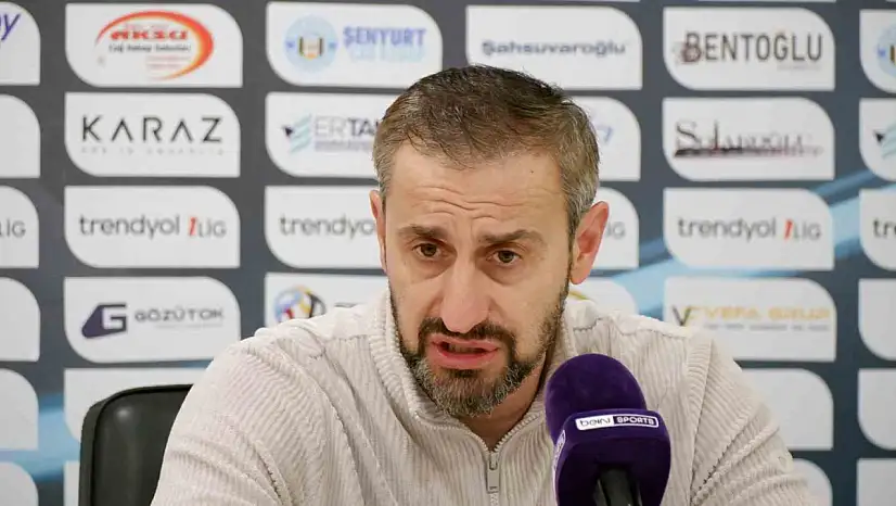 Erzurumspor Teknik Direktörü Özbalta, futbolcularının azmiyle 1 puanı kurtardı
