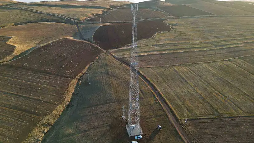 Gedikpınar ve Çıtak köylerindeki şebeke sorunları çözüldü, iletişim hayata döndü