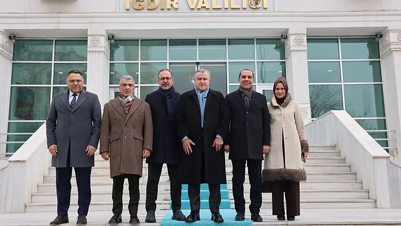 Gençlik ve Spor Bakanı Bak Iğdır'da Temaslarda Bulundu