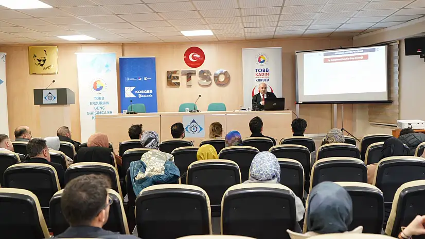 Girişimci Destek Programı 2026 Bilgilendirme Semineri Erzurum'da Düzenlendi