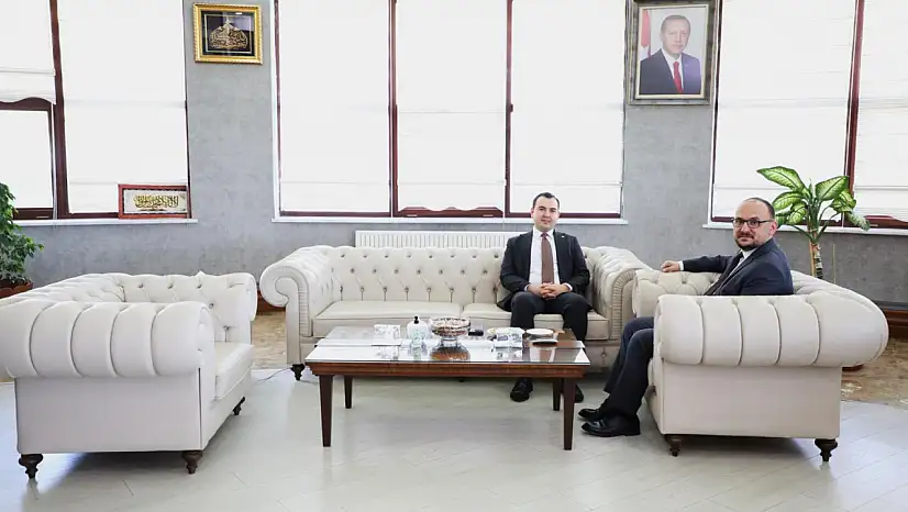Hasköy Kaymakamı İsmail Güney'den Üniversiteye Ziyaret