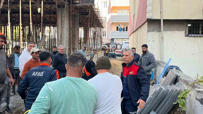Iğdır'da inşaatta asansör boşluğuna düşen iki işçi yaralandı, birinin durumu ağır!