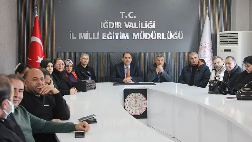 Iğdır'da Okul Öncesi Kurum Müdürleriyle Değerlendirme Toplantısı Yapıldı