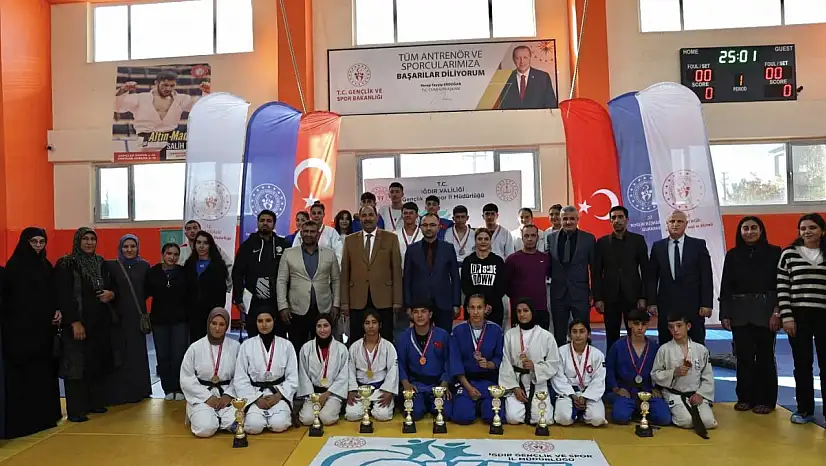 Iğdır'da Okul Sporları Judo Müsabakaları Sona Erdi