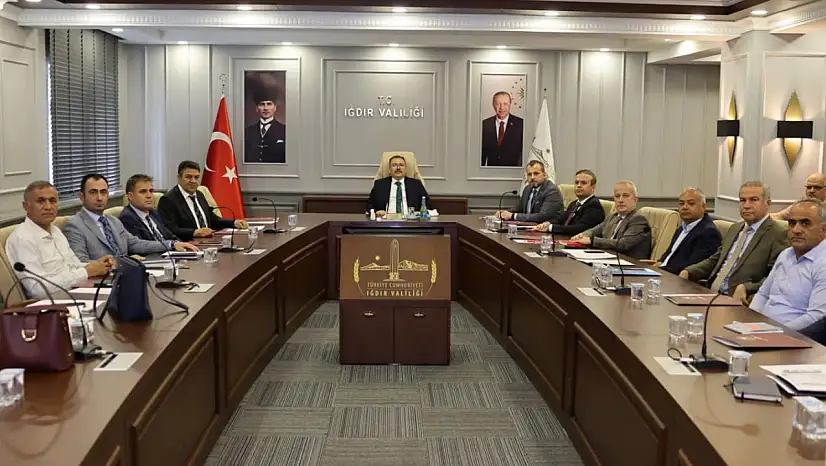 Iğdır'da Su Kaynaklarının Etkin Yönetimi İçin İl Su Kurulu Toplantısı Yapıldı