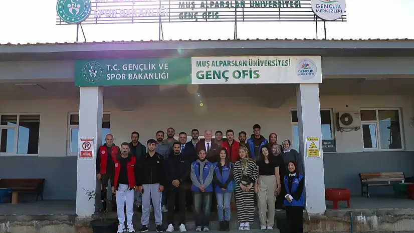 İl Müdürü Kılıç, Muş Alparslan Üniversitesi Genç Ofis'te İncelemelerde Bulundu
