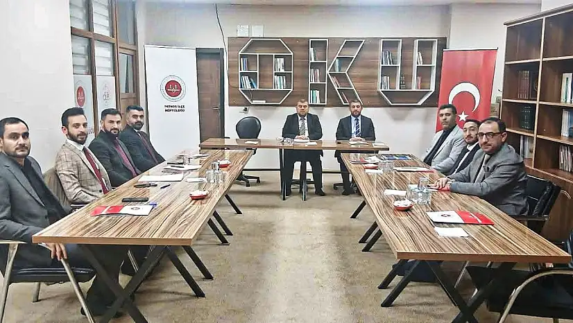 İlçe müftüleri 2025 yılının son toplantısında Patnos'ta buluştu