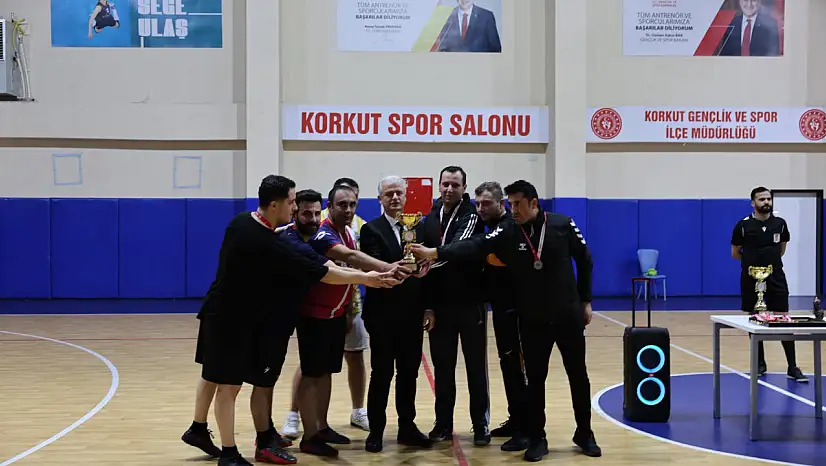 Kamu Spor Oyunları Futsal İl Birinciliği Finali Muş Korkut'ta Oynandı