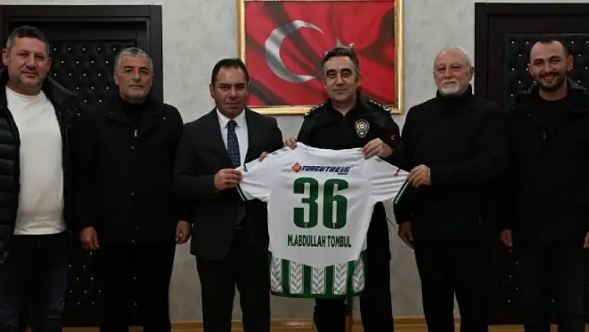 Kars 36 Spor'dan İl Emniyet Müdürü Tombul'a Ziyaret
