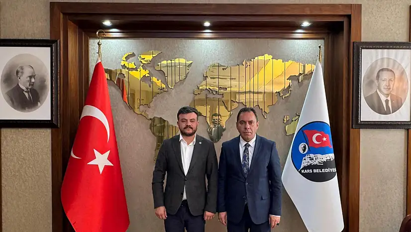 Kars Belediyesi, Uluslararası Türkmen Vakfı Yönetim Kurulu Başkan Vekili'ni Ağırladı