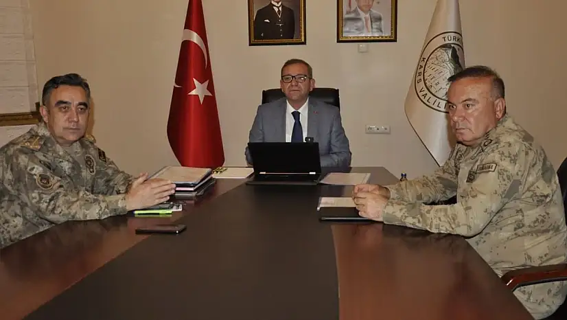 Kars'ta asayiş ve güvenlik değerlendirme toplantısı yapıldı