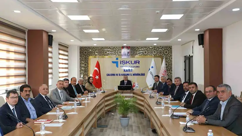 Kars'ta İstihdam ve Mesleki Eğitim Kurulu Toplantısı Yapıldı