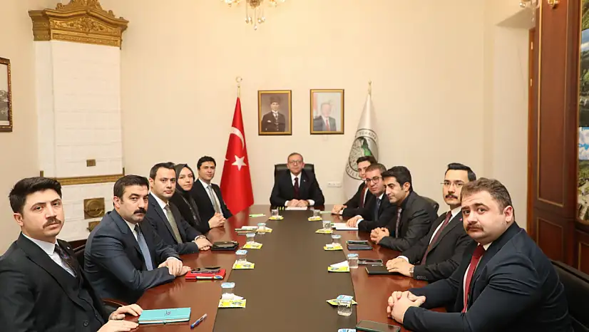 Kars'ta Kaymakamlar Toplantısı Gerçekleştirildi