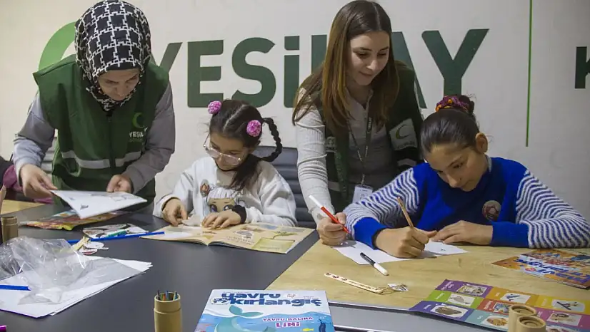 Kars Yeşilay'dan Anlamlı Proje: Yeşilcan'dan Mektup Var