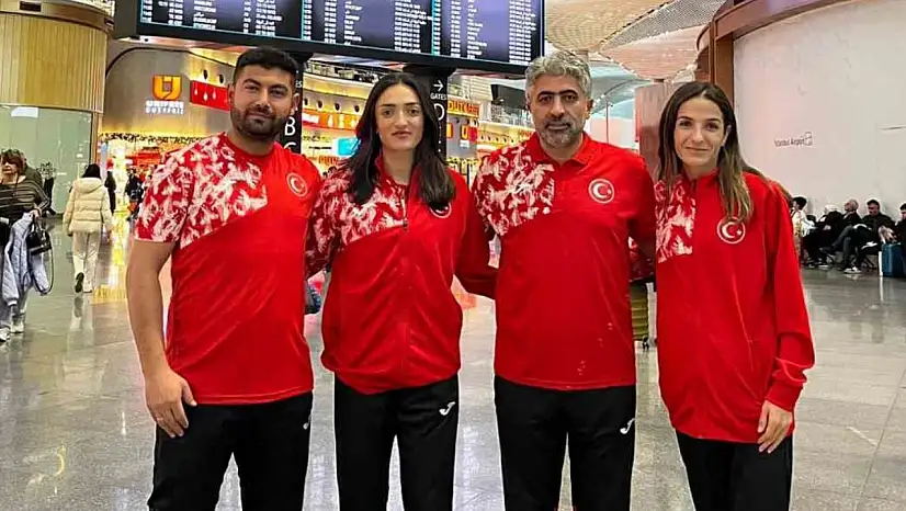 Karslı atletler Avrupa Kros Şampiyonası için Portekiz'e uçtu, madalya hedefiyle yola çıktılar!