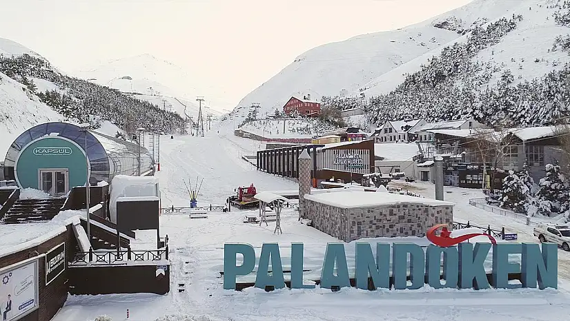 Kayak merkezlerinde zirve Palandöken'in
